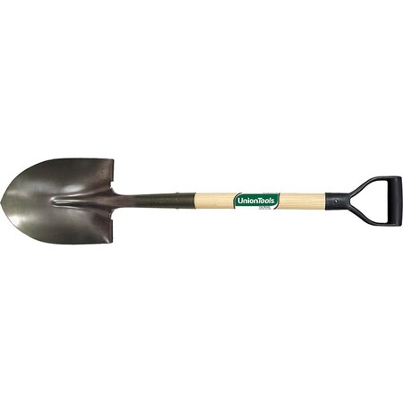 Round Point Shovel With Poly D-Grip
